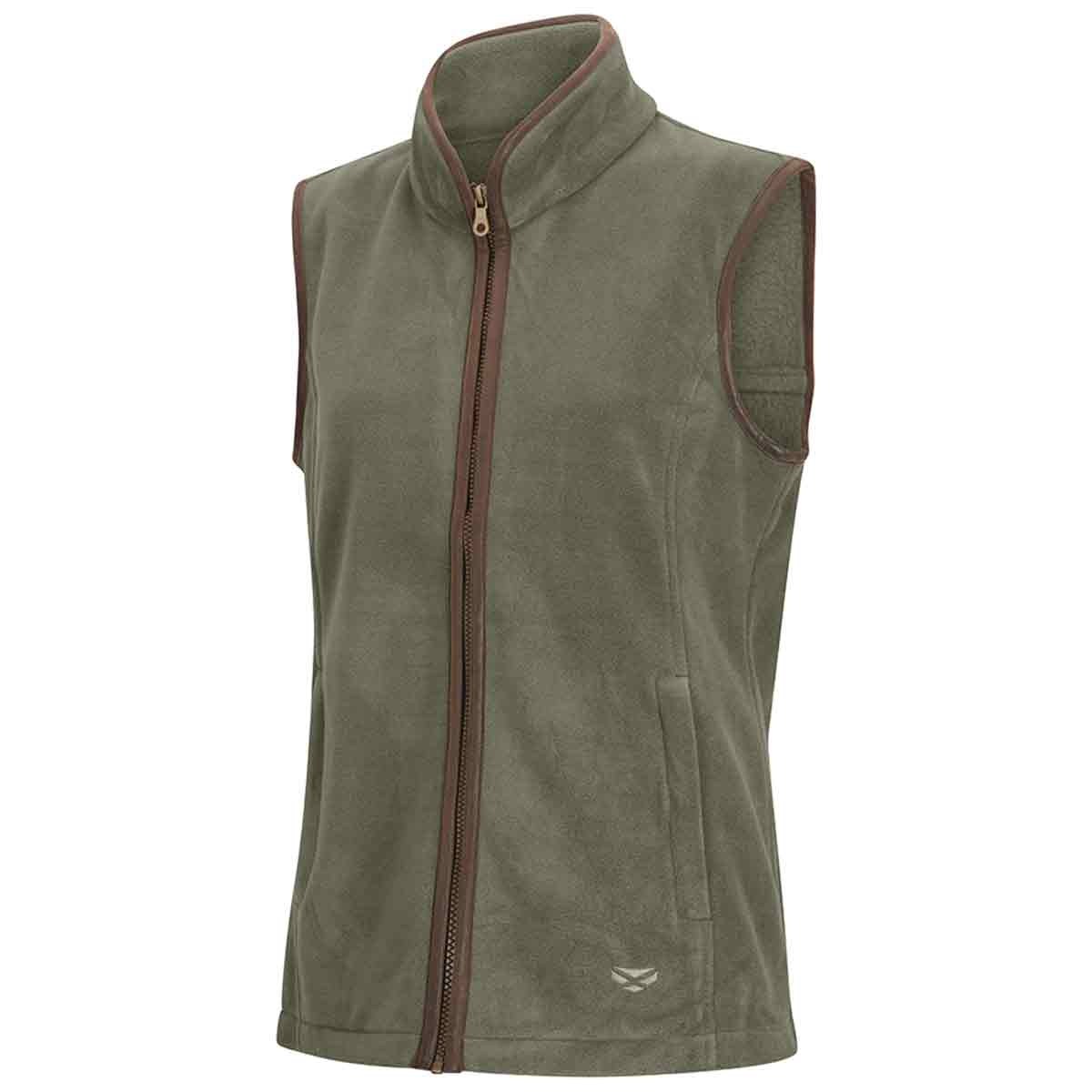 Hogg of Fife Stenton Ladies Fleece Gilet Lovat