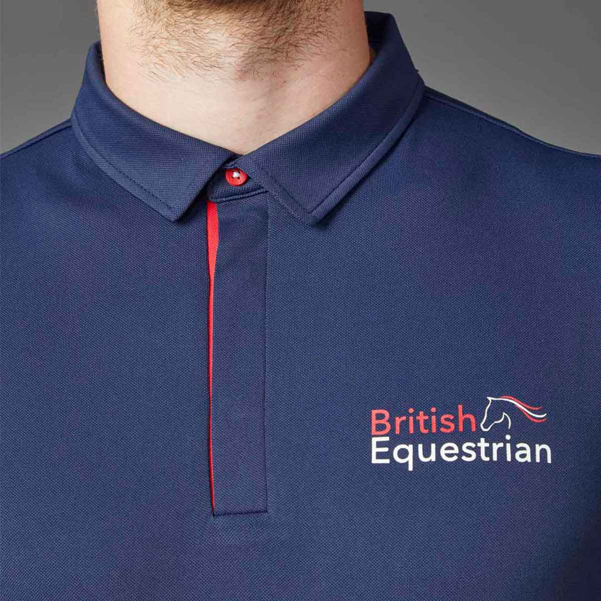 Toggi Airy GBR Unisex Technical Polo Shirt - buttoned up