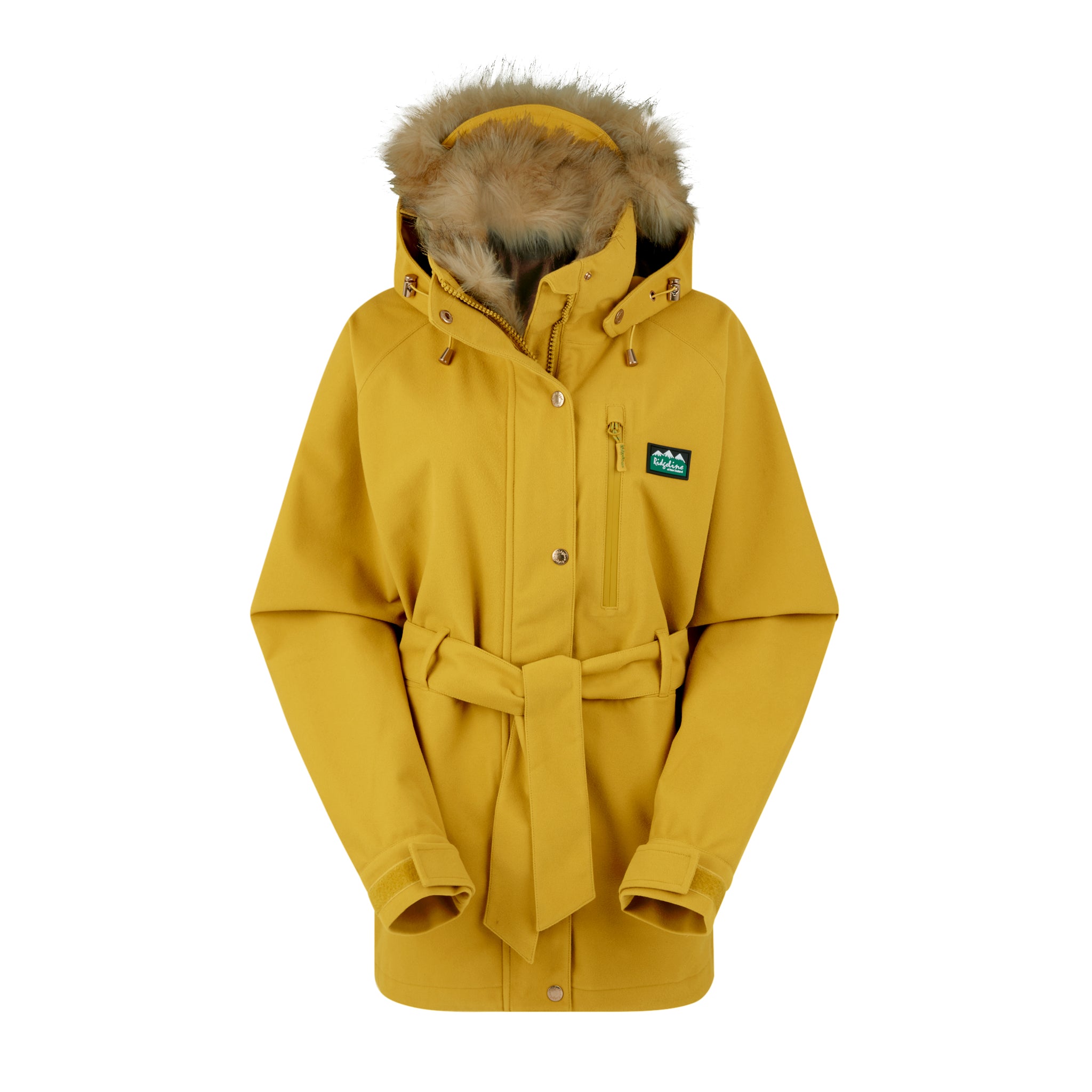 Ridgeline Women's Monsoon Nordic Jacket - ochre