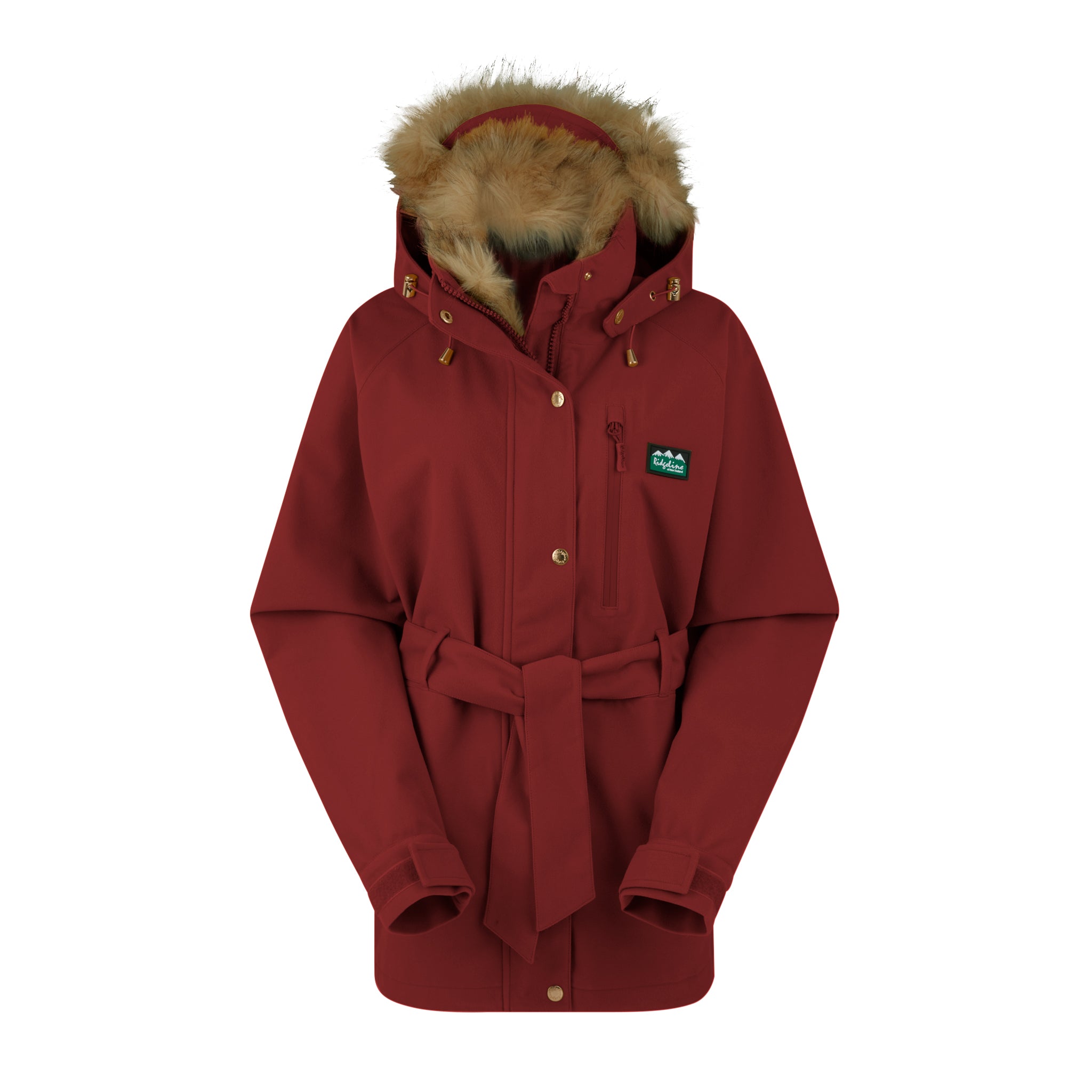 Ridgeline Women's Monsoon Nordic Jacket- winter berry