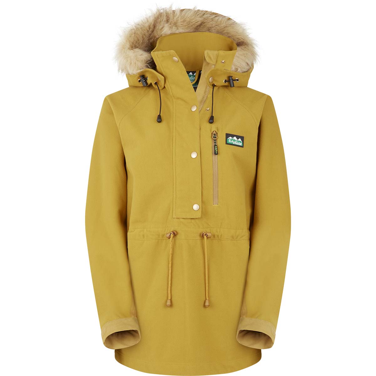 Ridgeline Women's Monsoon Nordic Smock - Ochre