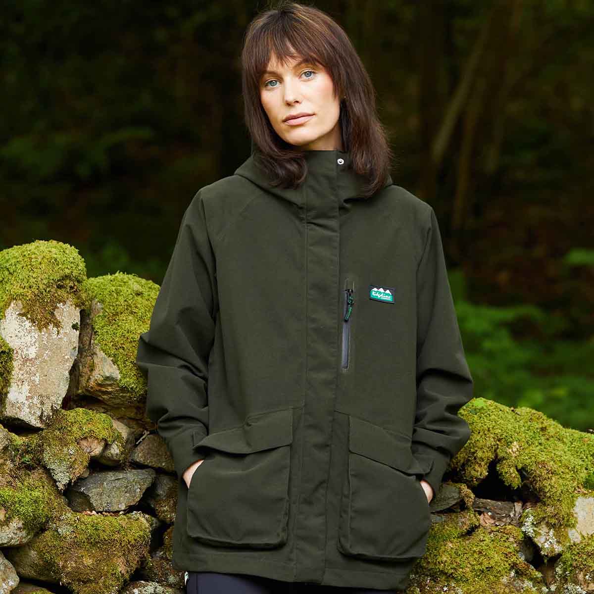 Womens Rhea Jacket - deep forest lifestyle