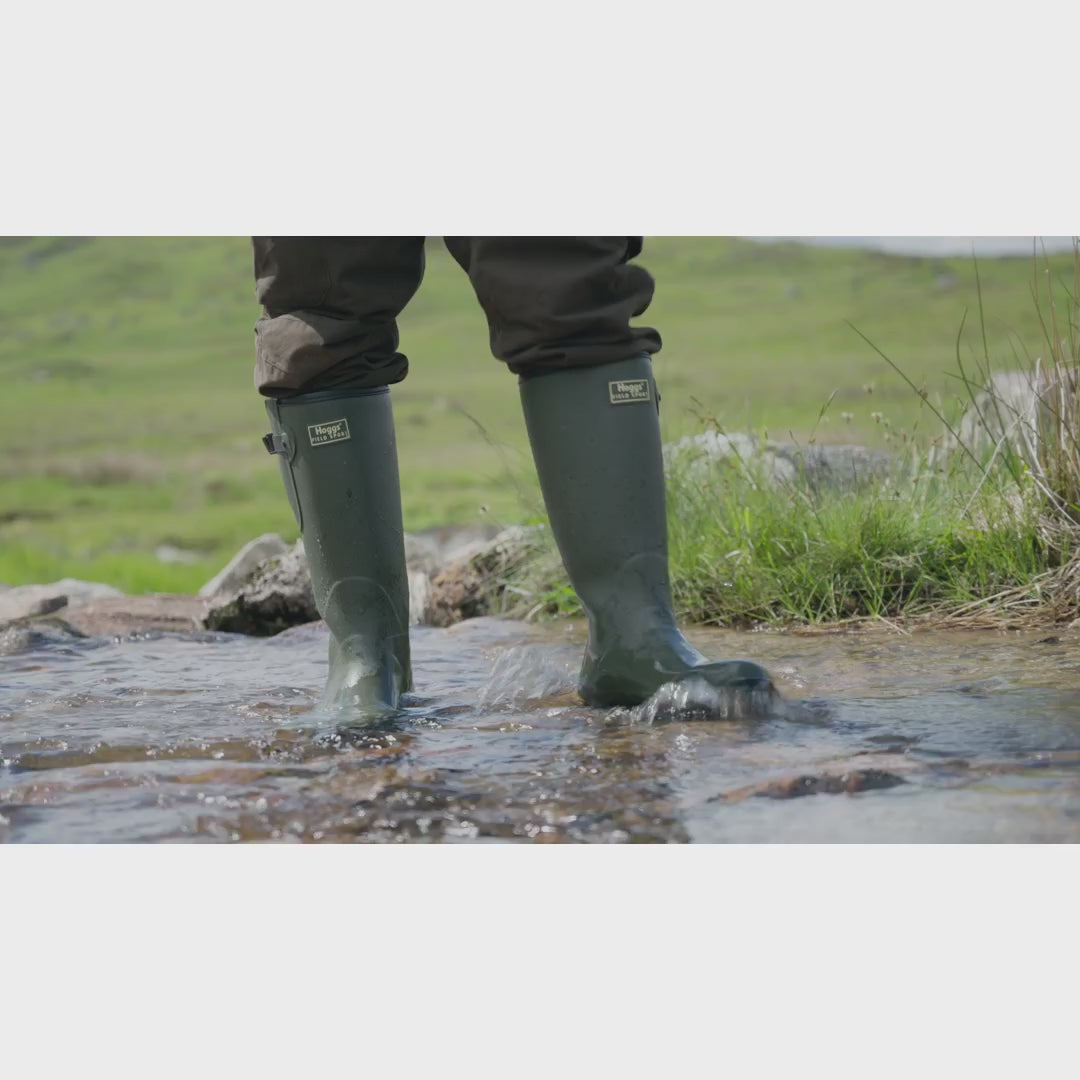 Hoggs Wellies - Hoggs of Fife Field Sport Neoprene-Lined Wellies Boots  - Video