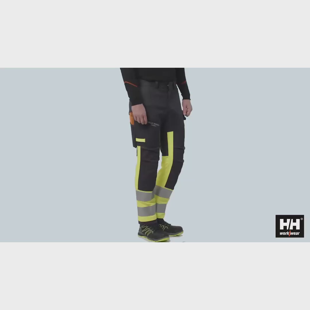  Helly Hansen Fyre Hi Vis Work Pant Class 1