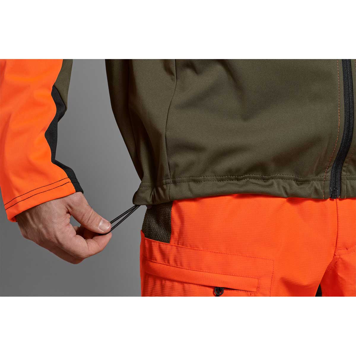 Seeland Force Advanced Softshell Jacket - adjustable hem