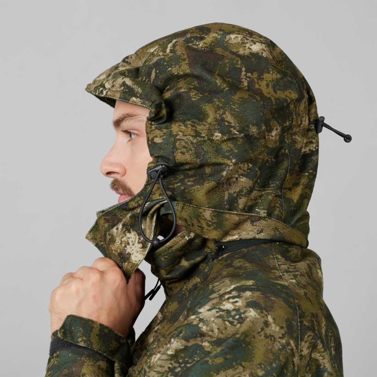 Seeland Avail Camo Jacket - hood