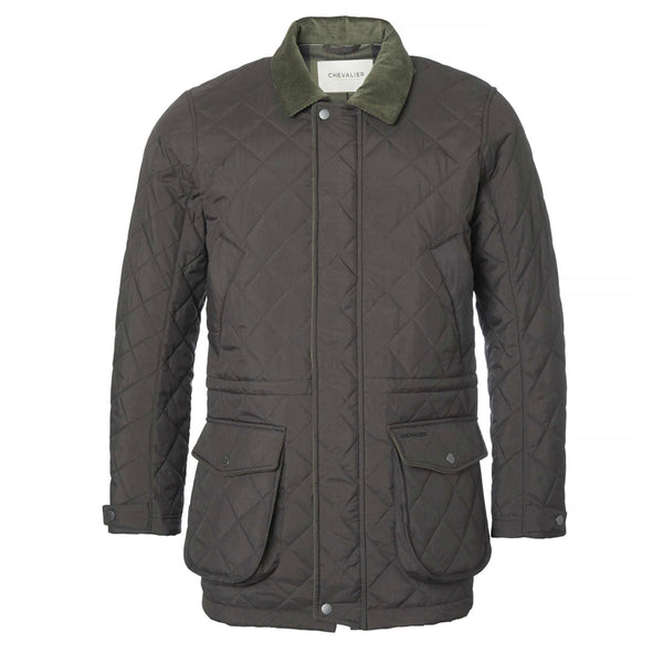 Mens quilted car on sale coat