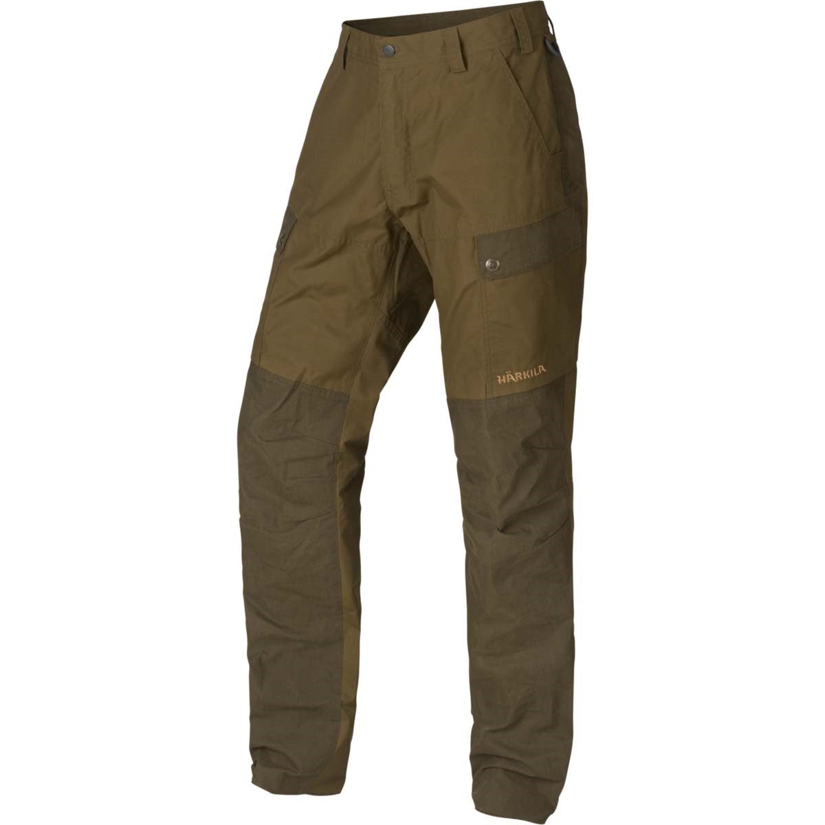 Harkila Asmund Trousers - Dark Olive / Willow Green