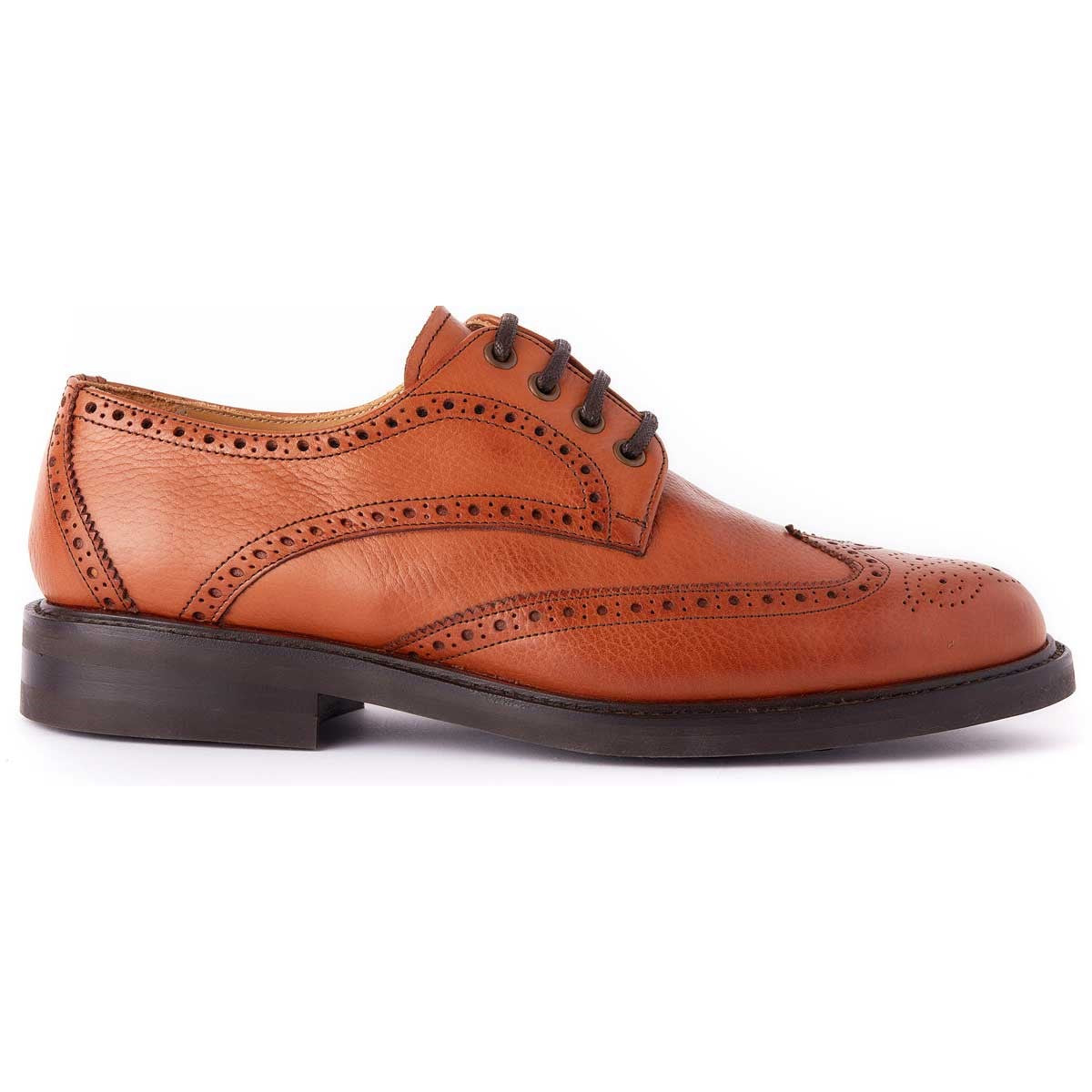 Dubarry Derry Brogue Shoe - Tan