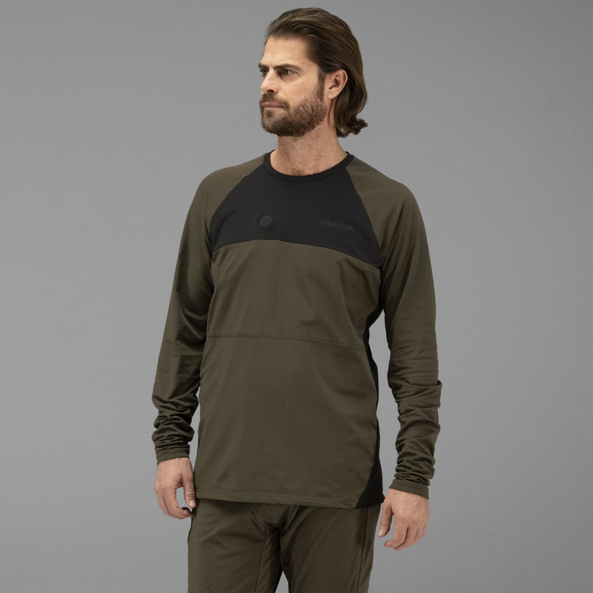 Harkila Heat Long Sleeve T-Shirt - On Model