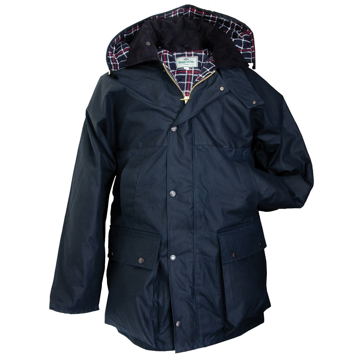 Hoggs of Fife Padded Waxed Jacket