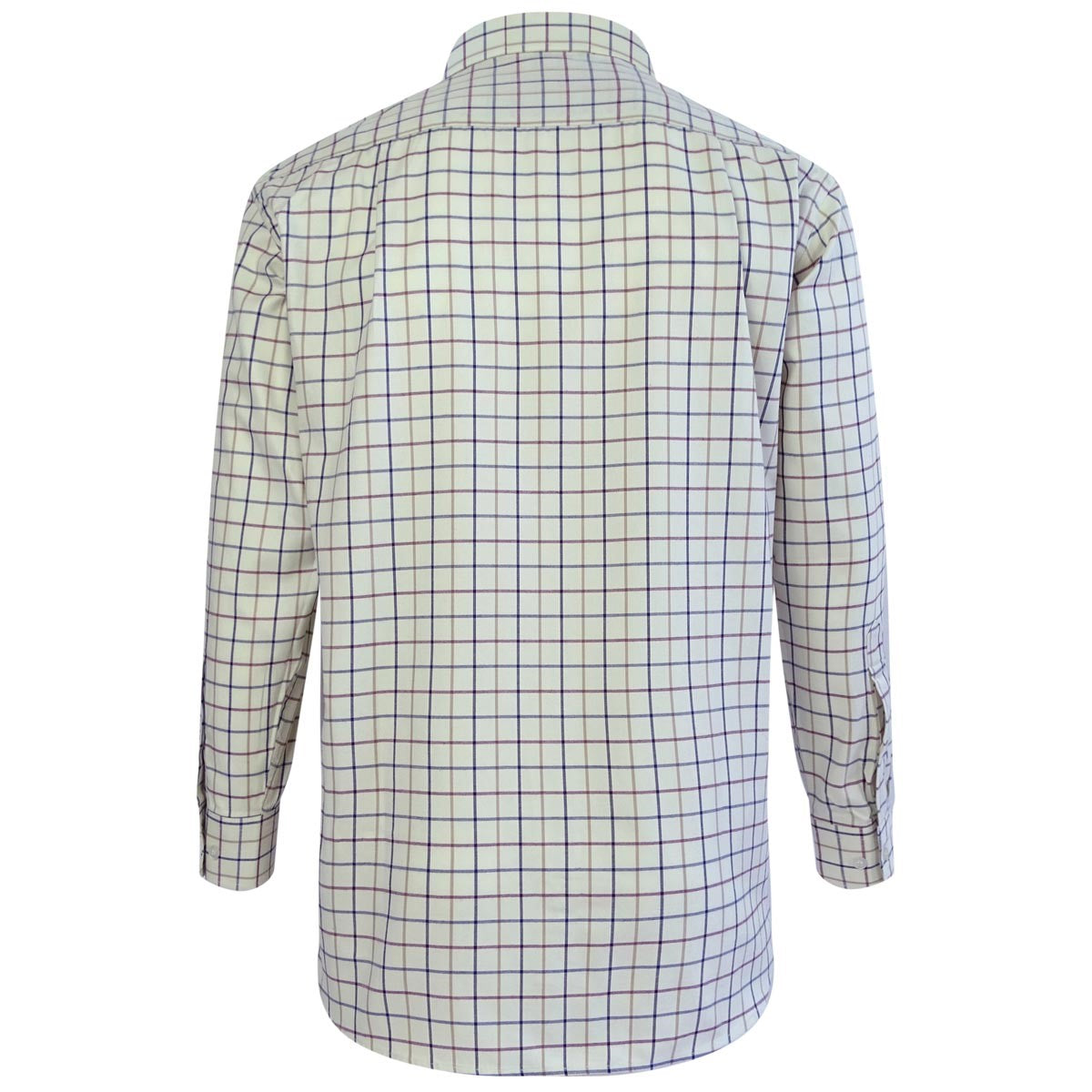 Hoggs of Fife Ambassador Premier Tattersall Shirt - Rear