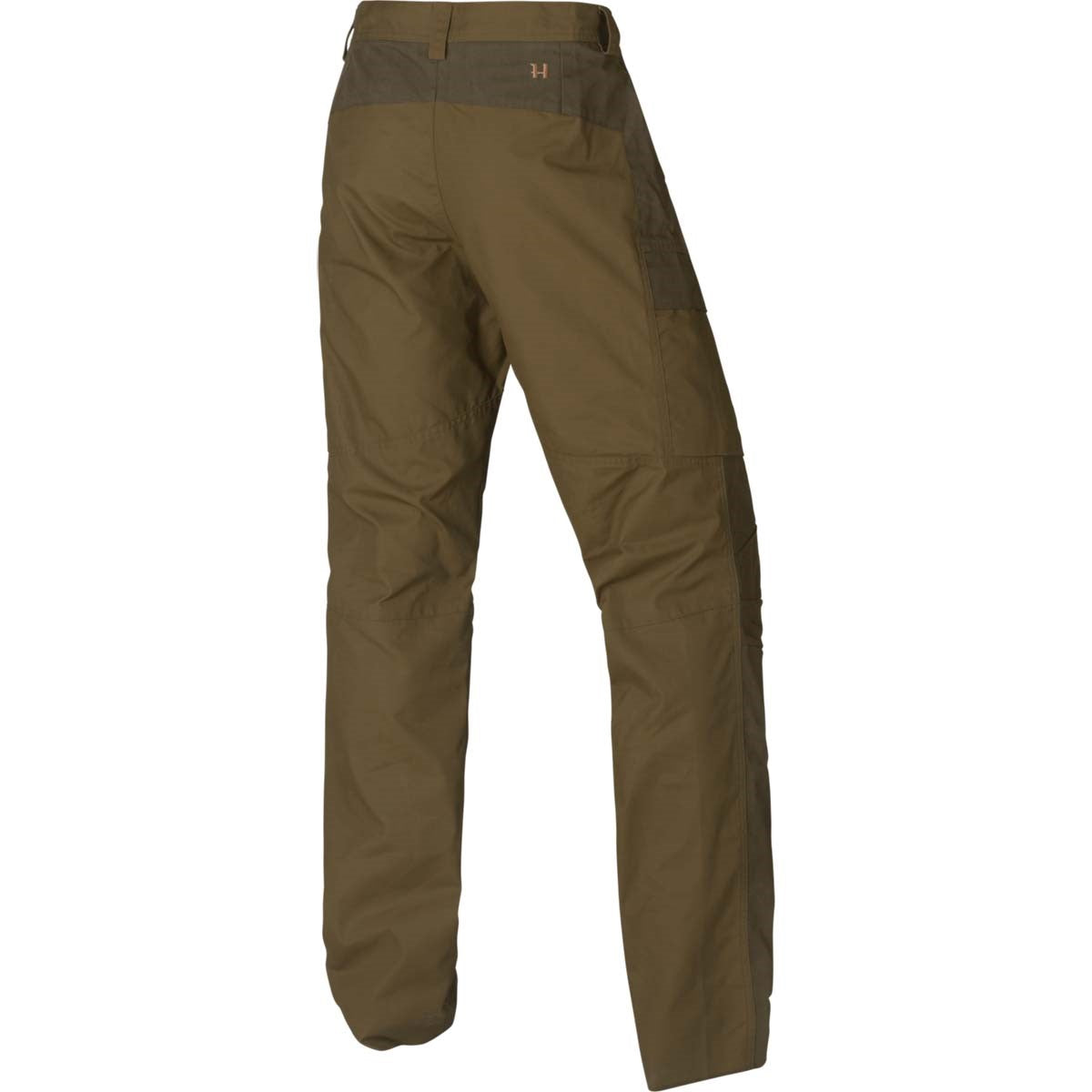 Harkila Asmund Trousers - Dark Olive / Willow Green - Rear