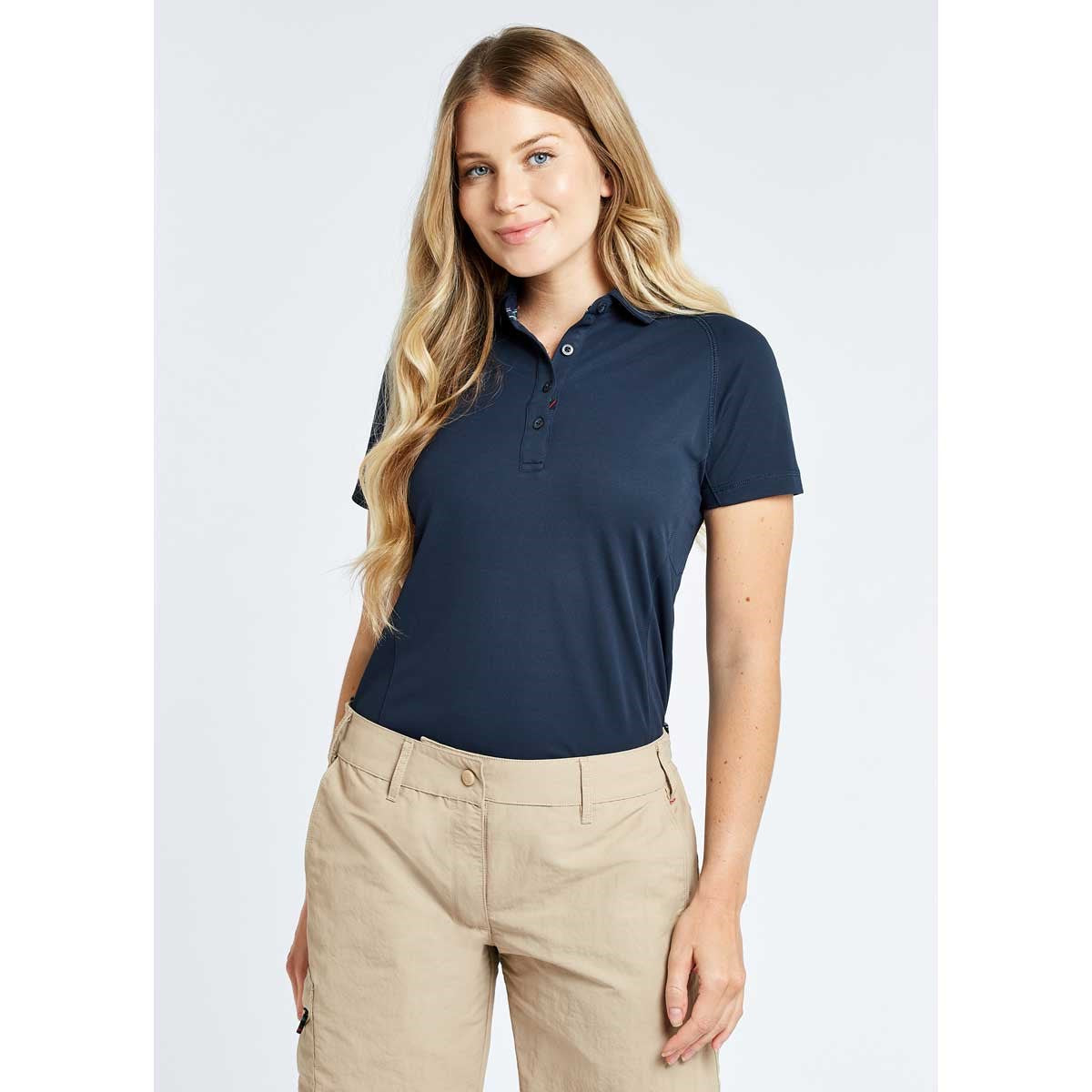 Dubarry Riviera Women's Technical Polo Shirt - Navy