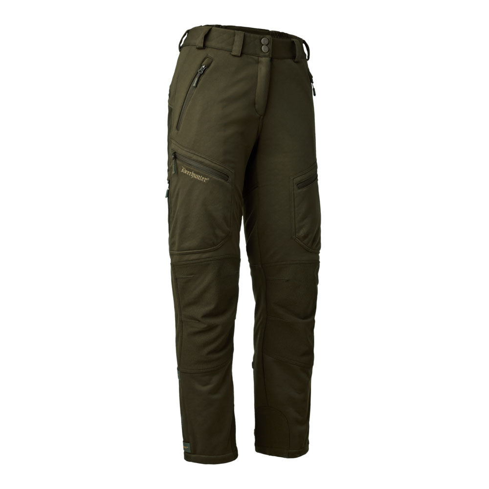 Deerhunter Lady Excape Softshell Trousers - Art Green