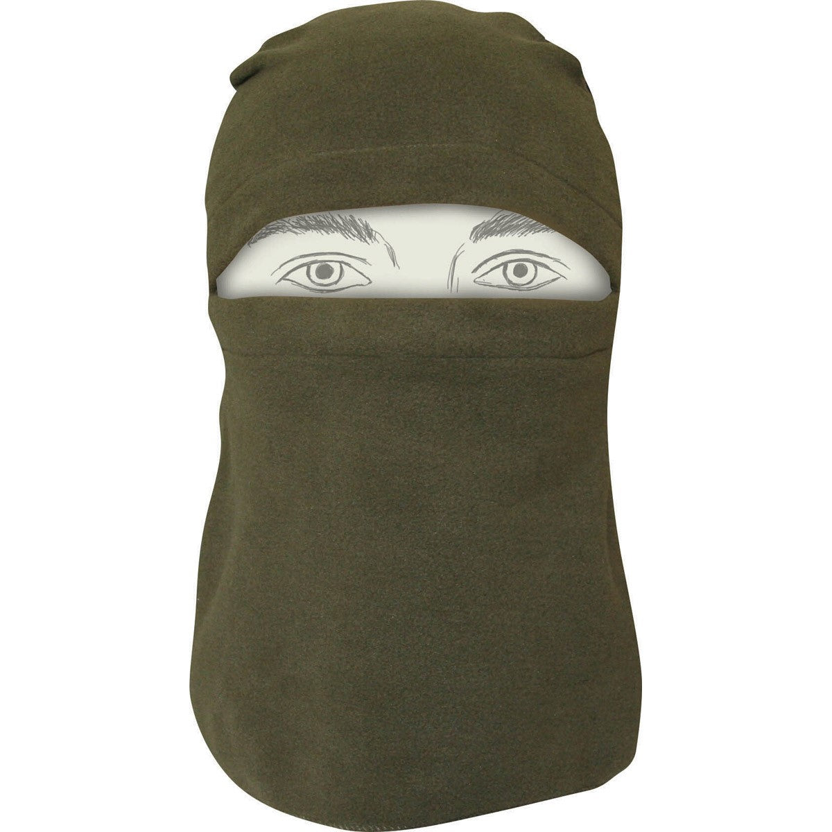 Jack Pyke Fleece Head Over - Olive Green