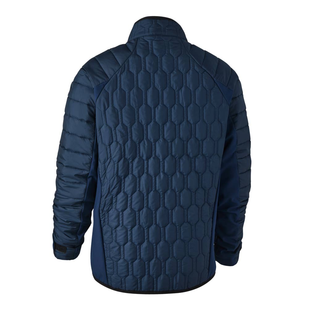 Deerhunter Mossdale Quilted Jacket - Dress Blues - Rear