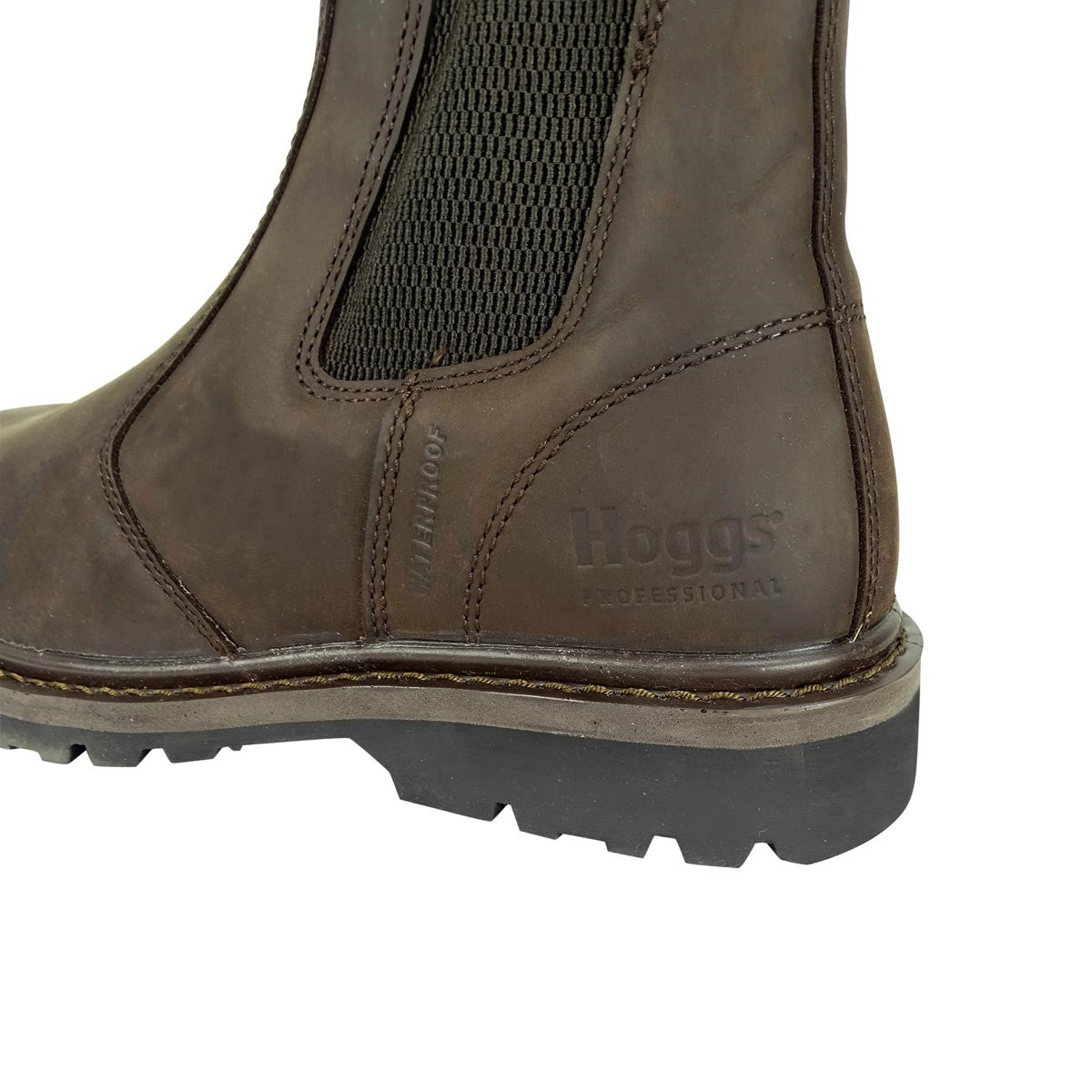 Hoggs of Fife Zeus Safety Dealer Boots- Crazy Horse Brown