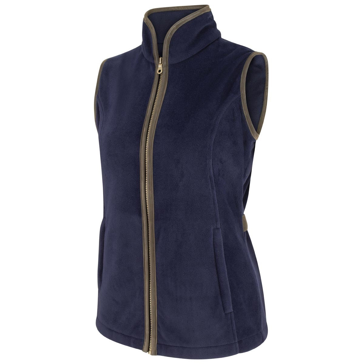 Hoggs of Fife Stenton Ladies Fleece Gilet - Navy