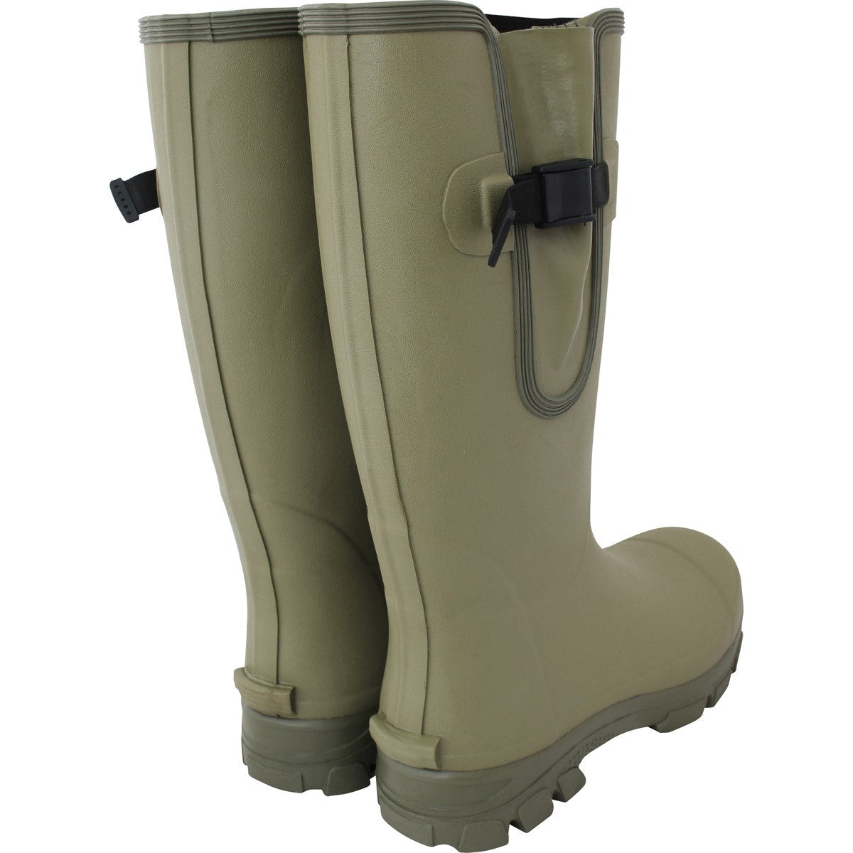 Jack Pyke Ashcombe Gusset Wellington - Light Olive Neoprene Wellies