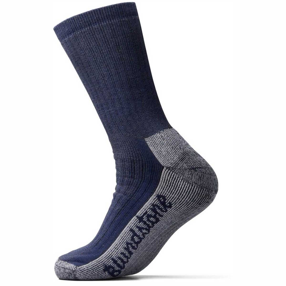 Blundstone Mid-Weight Merino Wool Socks in Navy/Marl