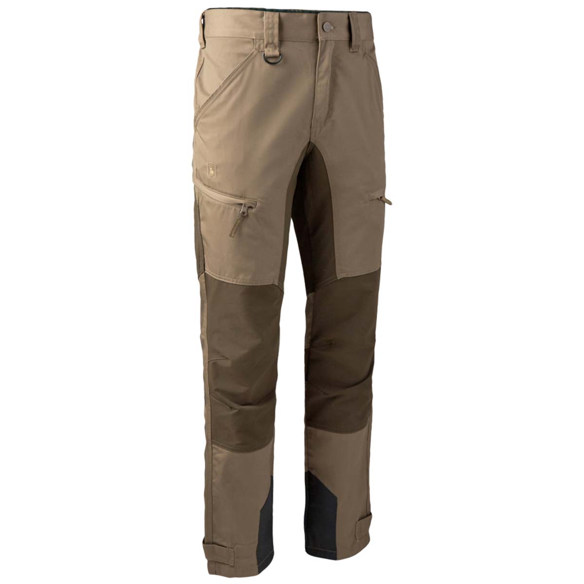 Deerhunter Rogaland Stretch Trousers With Contrast - Driftwood