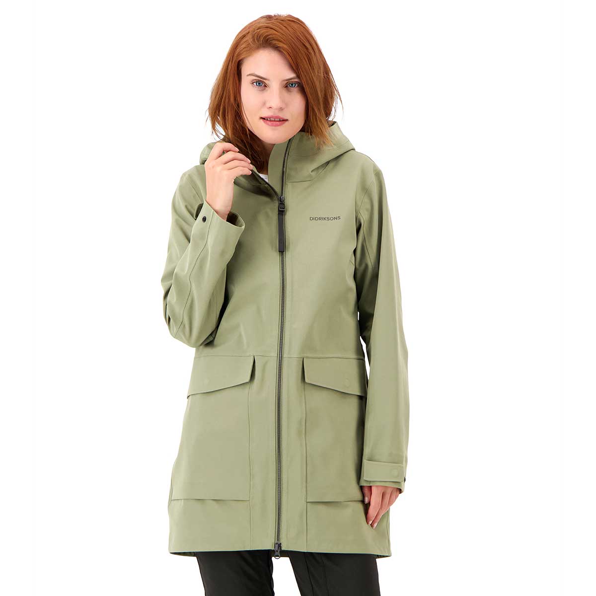 Didriksons Fredrika Women's Parka Mistel Green