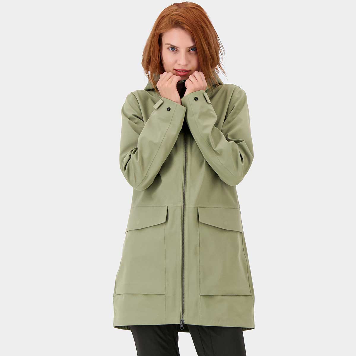 Didriksons Fredrika Women's Parka Mistel Green