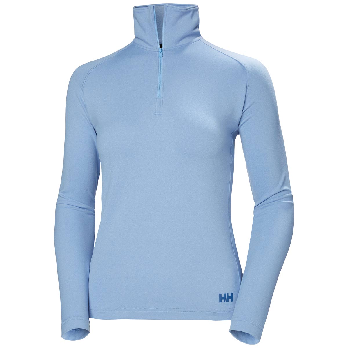 HH Women's Verglas Half Zip Midlayer Bright Blue