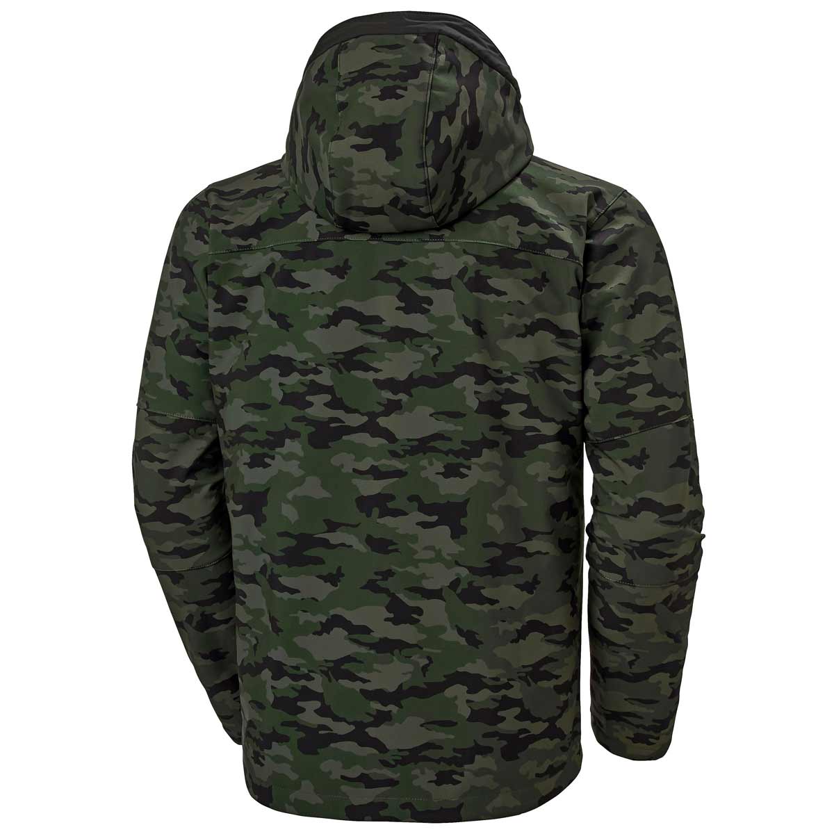 Helly Hansen Kensington Hooded Soft Shell Jacket Camo Rear