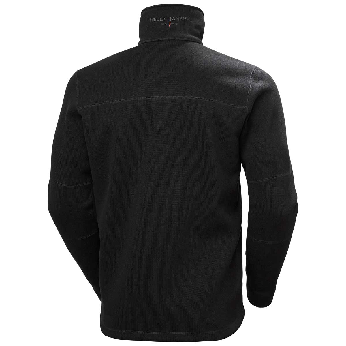 Helly Hansen Kensington Knitted Fleece Jacket Black Rear