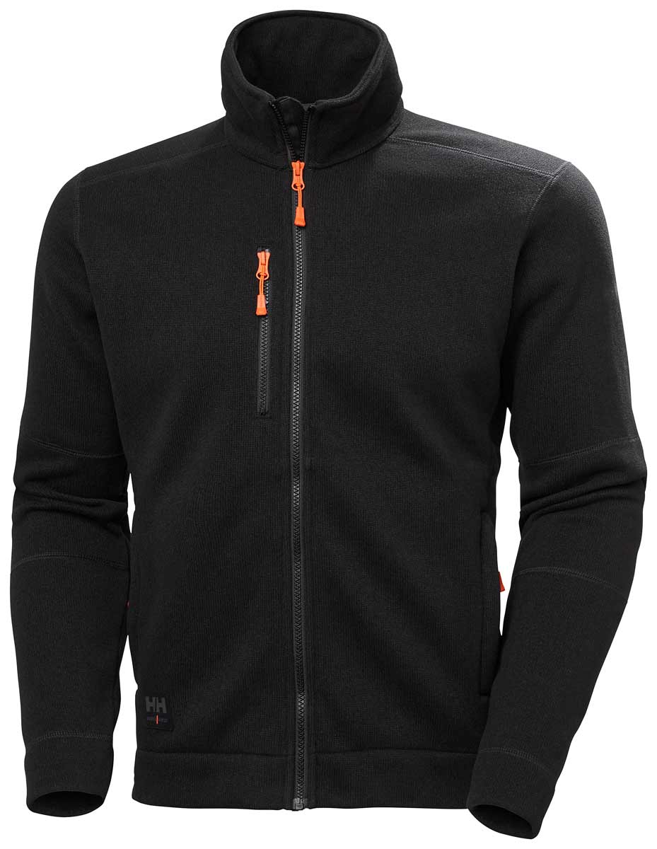 Helly Hansen Kensington Knitted Fleece Jacket Black