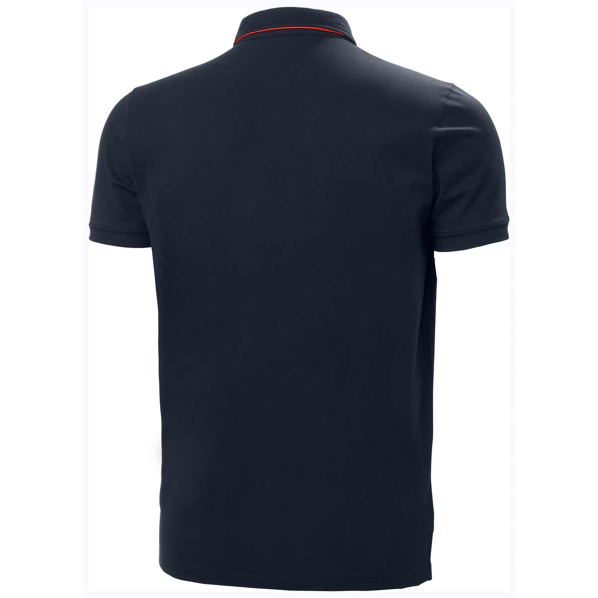 Helly Hansen Kensington Polo Shirt Grey Navy Rear