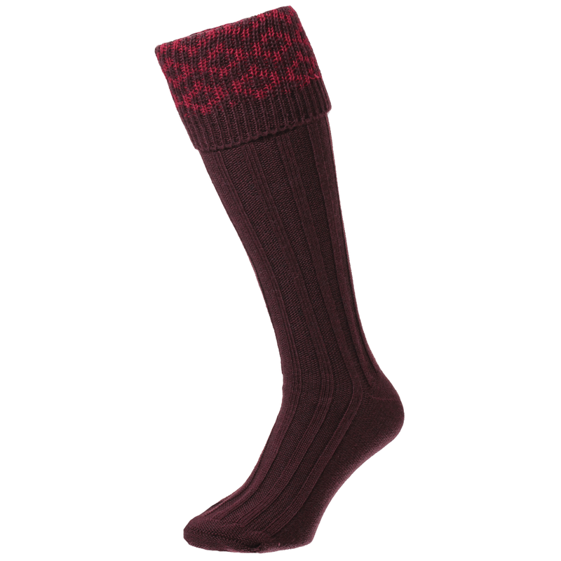 Bisley Pattern Top Shooting Socks | ArdMoor