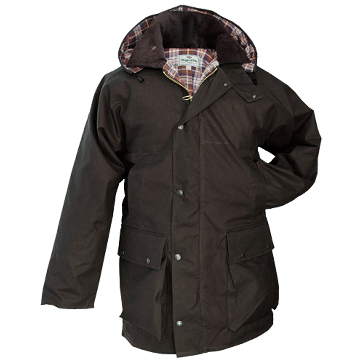 Hoggs of Fife Padded Waxed Jacket