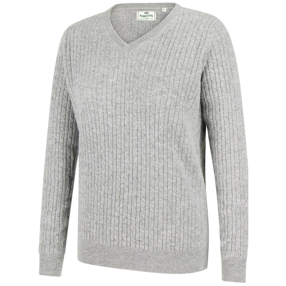 Hoggs of Fife Lauder Ladies Cable Pullover