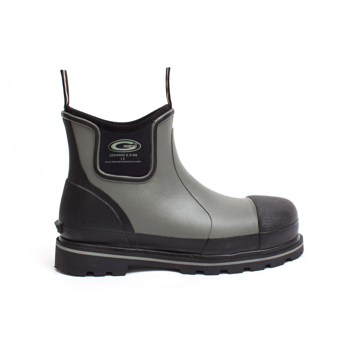 Grubs Safety Ceramic Driver Safety Boots Neoprene wellies