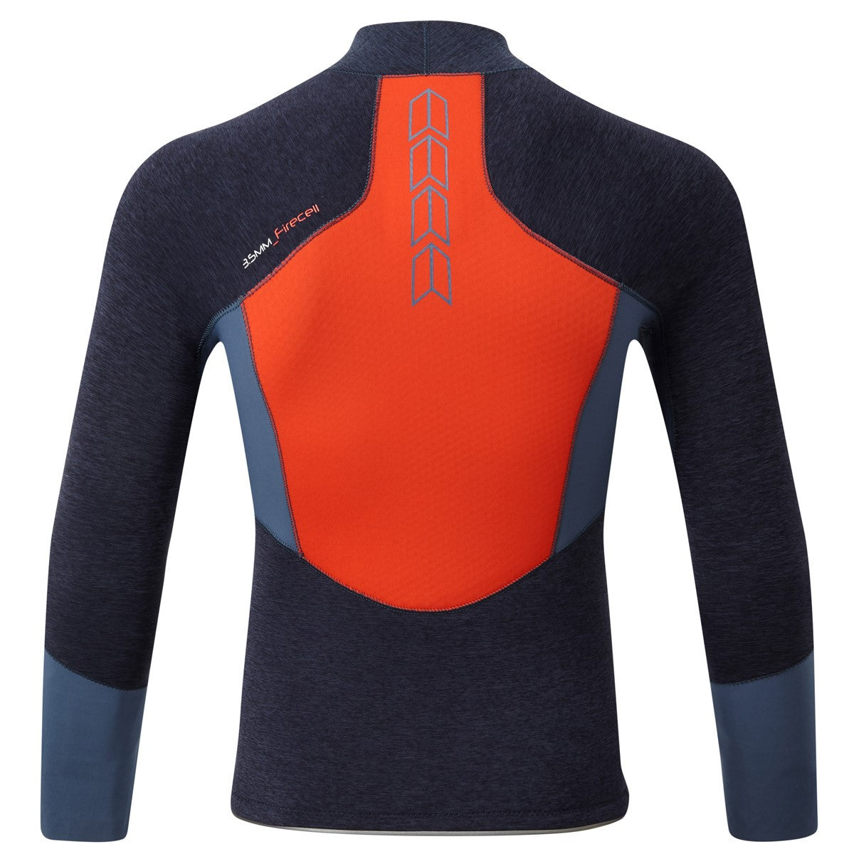 Gill Race Firecell L/S Top - Dark Denim/Orange